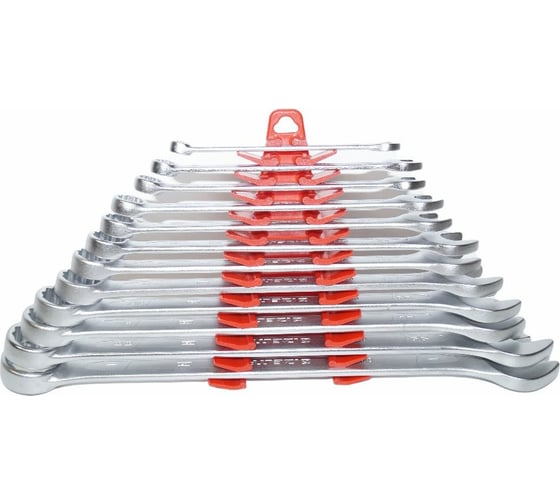 Изображение товара Набор комбинированных удлинённых SAE ключей IZELTAS 12 предметов, 331002112