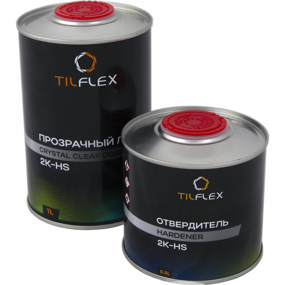 Изображение товара Лак 2K-HS, в комплекте с отвердителем (1л+0,5л) TILFLEX TLS04N
