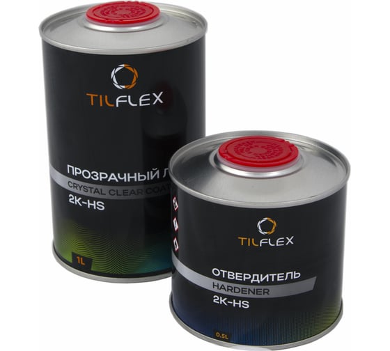 Изображение товара Лак 2K-HS, в комплекте с отвердителем (1л+0,5л) TILFLEX TLS04N