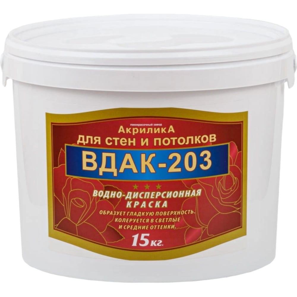 Изображение товара Краска TyumTerm ВДАК-203 интерьерная 15 кг