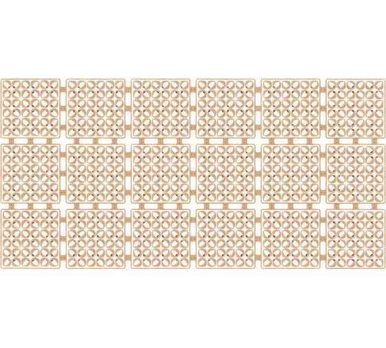Изображение товара Коврик для ванной противоскользящий PRIMILA износостойкий 80x40см Кофейные зерна, ПП+ТПЭ, 700386