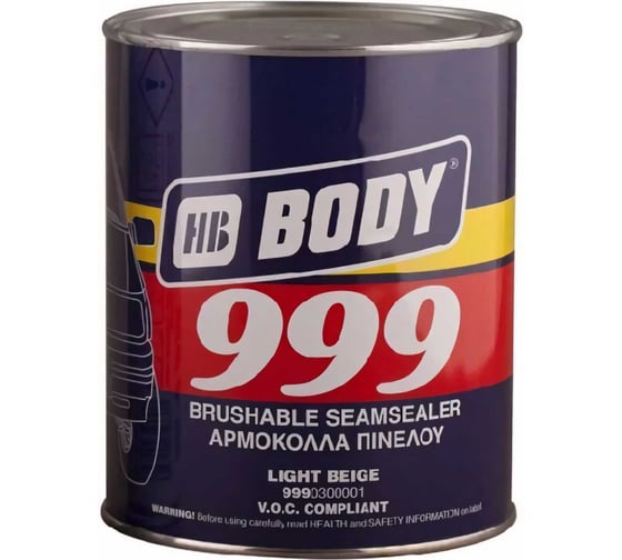 Изображение товара Герметик HB BODY 999 1 кг 9990300001