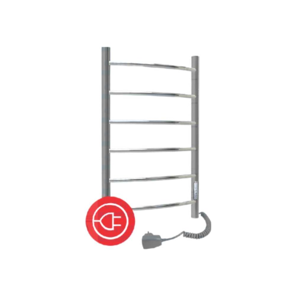 Изображение товара Электрический полотенцесушитель ТЕРМОДИЗАЙН R 500x1000 нержавеющая сталь