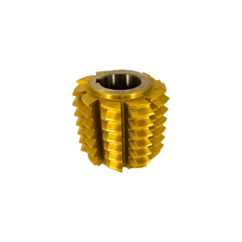 Изображение товара Фреза червячная для шлицевых валов М3 A Р6М5 2520-0679 30гр. (2гр.19 мин.) 80x71x32 мм износостойкое покрытие тип 2 ГОСТ 6637-80 Beltools ri.186.133