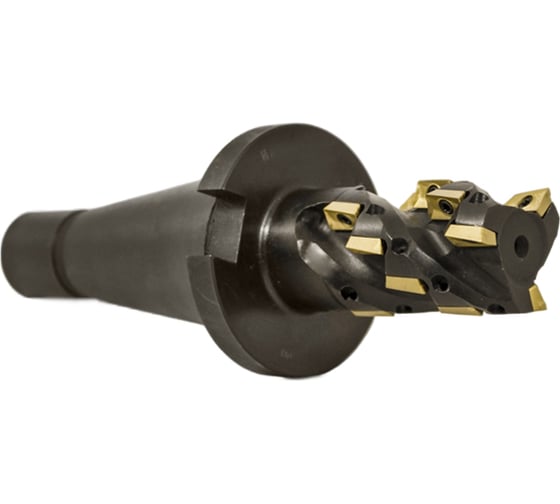 Изображение товара Фреза торц.-цил. 32х50х175 с 4гр.пл. APKT 11T3.. Z=3 к/хв 7:24 40 исп.1 Русский Инструмент ri.300.178