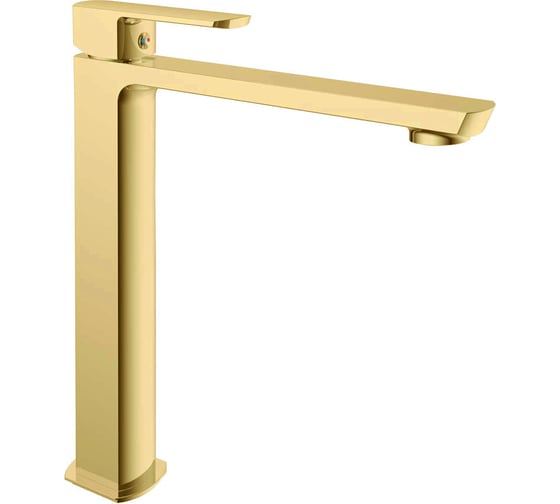 Изображение товара Смеситель для раковины VINCEA Next однорычажный, брашированное золото VBF-1N2BG