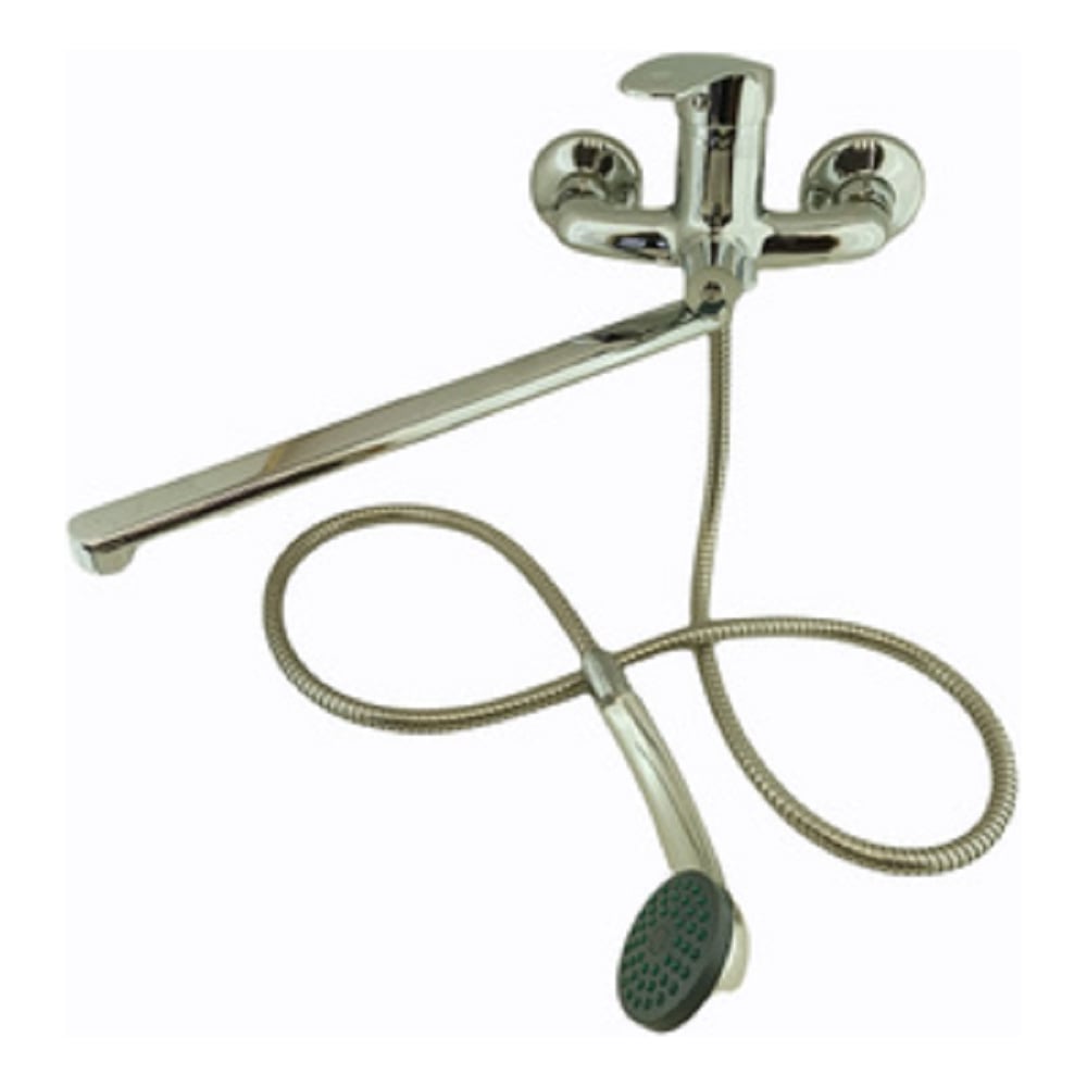 Изображение товара Современный однорычажный смеситель для ванны с поворотным изливом и керамическим картриджем