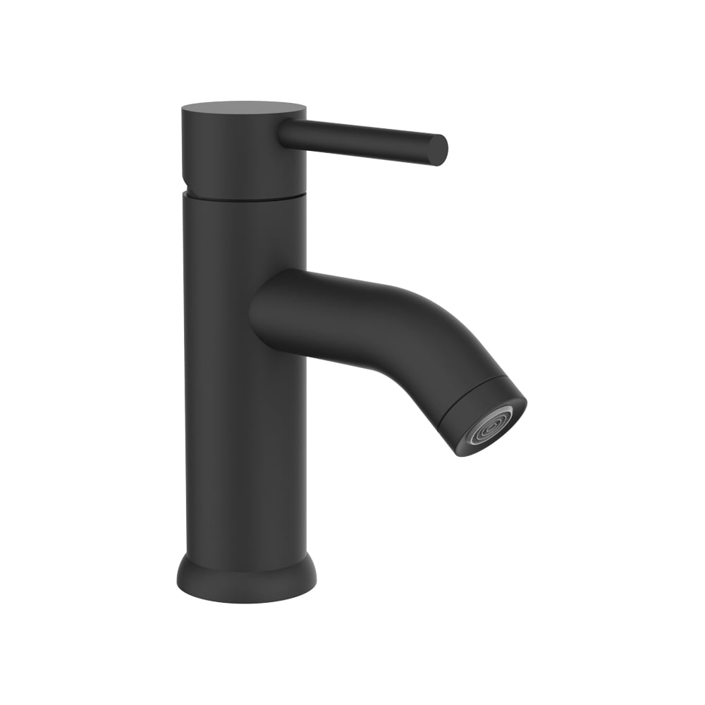 Изображение товара Смеситель для умывальника IDDIS Kaya KAYBL00i01 матовый черный однорычажный