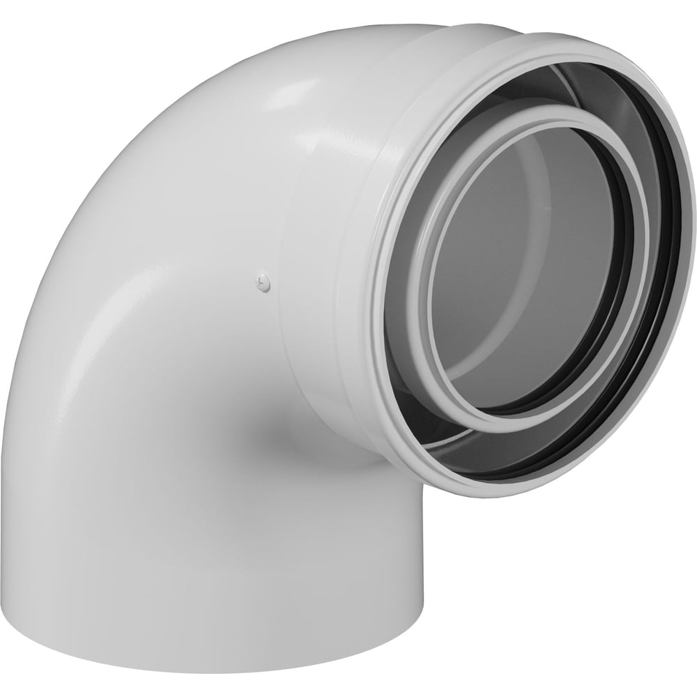 Изображение товара Отвод конденсационный Okseler угол 90 градусов 110/160 мм