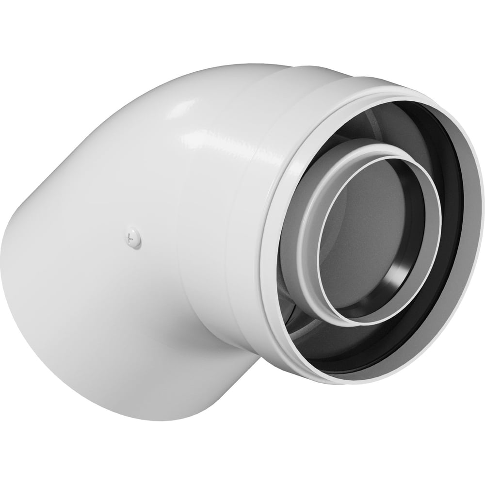 Изображение товара Отвод конденсационный Okseler угол 45гр.60/100 oks00104