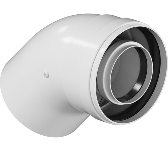 Изображение товара Отвод конденсационный Okseler угол 45гр.60/100 oks00104