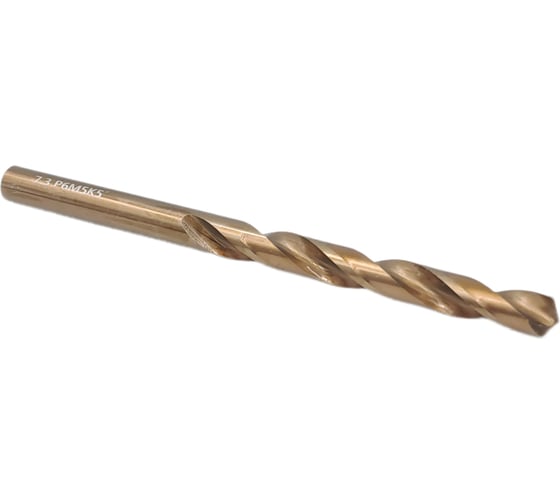 Изображение товара Сверло по металлу (7.3х69х109 мм; Р6М5К5; шлифованное А1) TORNERI 040619