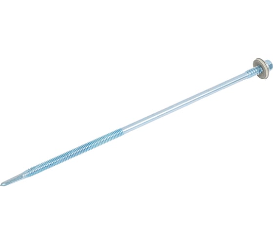 Изображение товара Саморез для сэндвич-панелей BISKREP 6.3/5.5x200мм, 50шт, пакет 1-00979