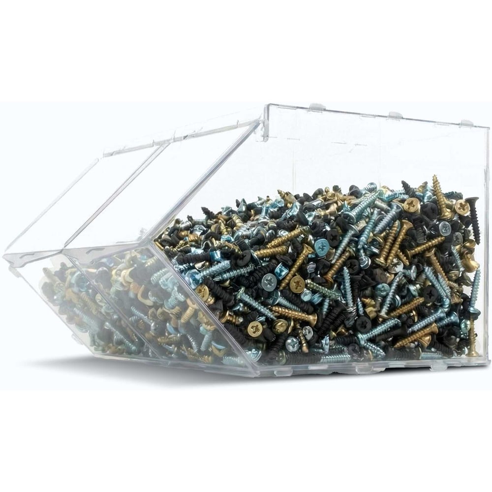 Изображение товара Dispenser2_COLLECT - Диспенсер CRYSTAL-BOX, 2 секции, настольный, прозрачный