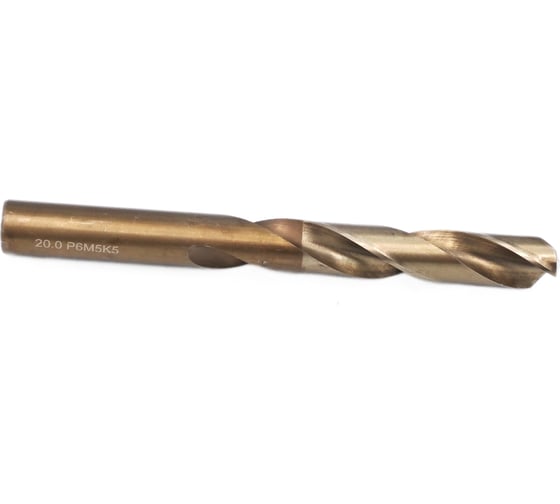 Изображение товара Сверло по металлу (20х140х205 мм; Р6М5К5; шлифованное А1) TORNERI 040671