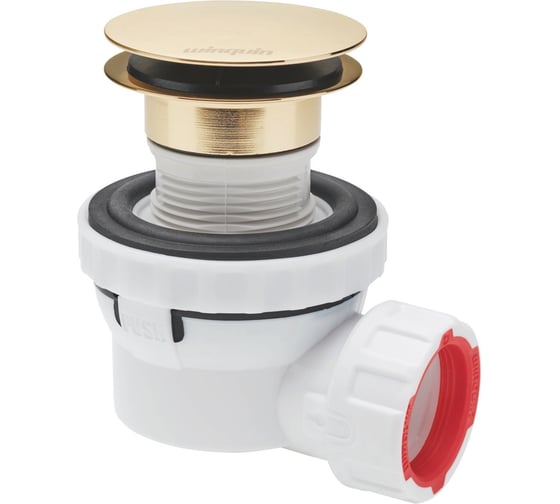 Изображение товара Сифон для раковины WIRQUIN NANO 6.7 с возможностью прочистки сверху су 30724955