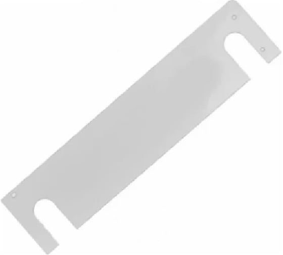 Изображение товара Боковая заглушка проходная для алюминиевого экрана радиаторного ВИЕНТО БЭР-П-AL