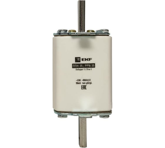 Изображение товара Плавкая вставка EKF ППН-35 250/32А габарит 1 fus-35/250/32