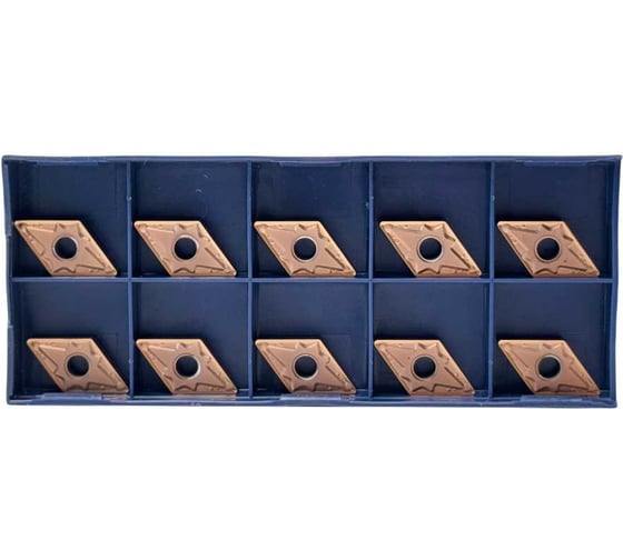 Изображение товара Упаковка 10шт. Пластина Vizer DNMG 150408 TM VP2125B (М) 15080725BV16UP