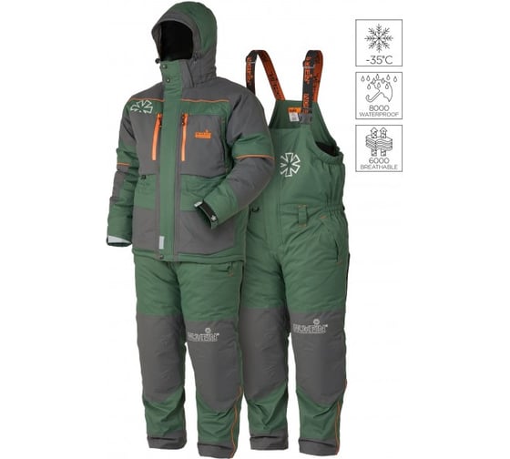 Изображение товара Костюм зимний NORFIN DISCOVERY 3 GR 05 р.XXL 453305-XXL