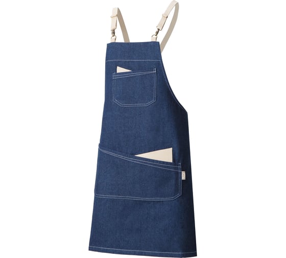 Изображение товара Фартук СОЮЗСПЕЦОДЕЖДА VIDAR, с нагрудником, темно-синий, б/р 2000000069487