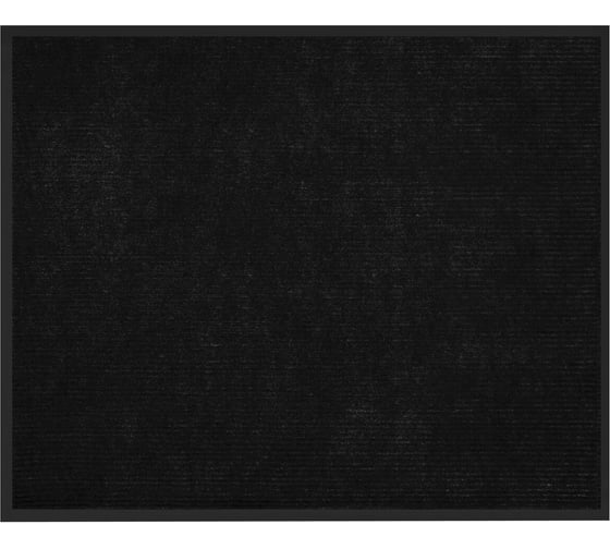 Изображение товара Коврик придверный ЛЮБАША 120x150см ЧЕРНЫЙ влаго-грязезащитный, 430гр/м2 ребристый, СТАНДАРТ 701040