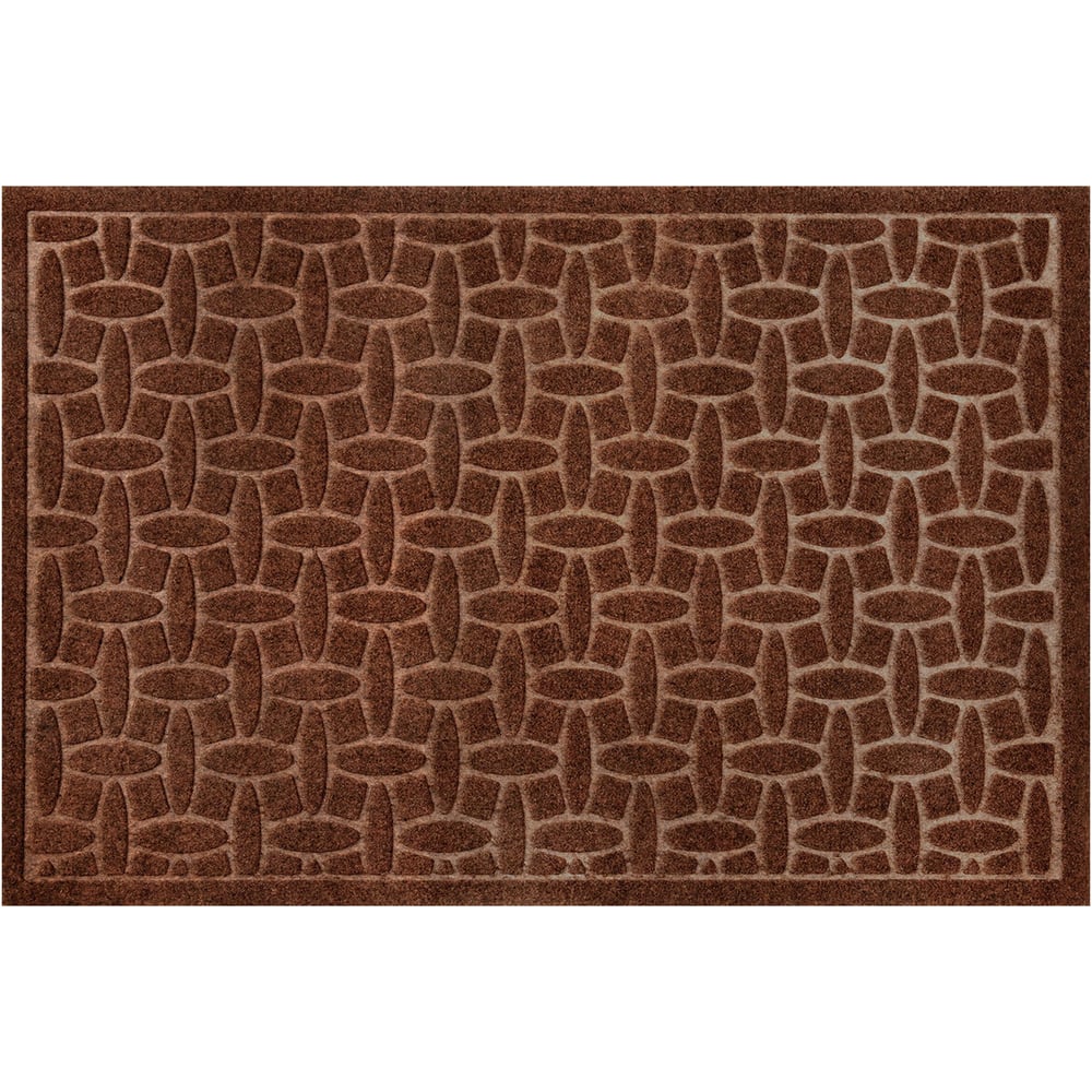 Изображение товара Коврик придверный ЛЮБАША 60x90см грязезащитный с алмазным рисунком ВЕНГЕ