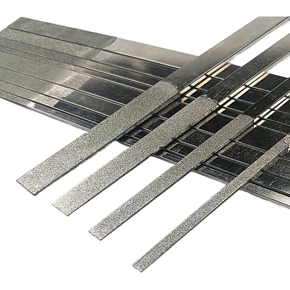 Изображение товара Надфиль алмазный плоский конический ToolPro 180-8-2,3-0,5 зерно 200