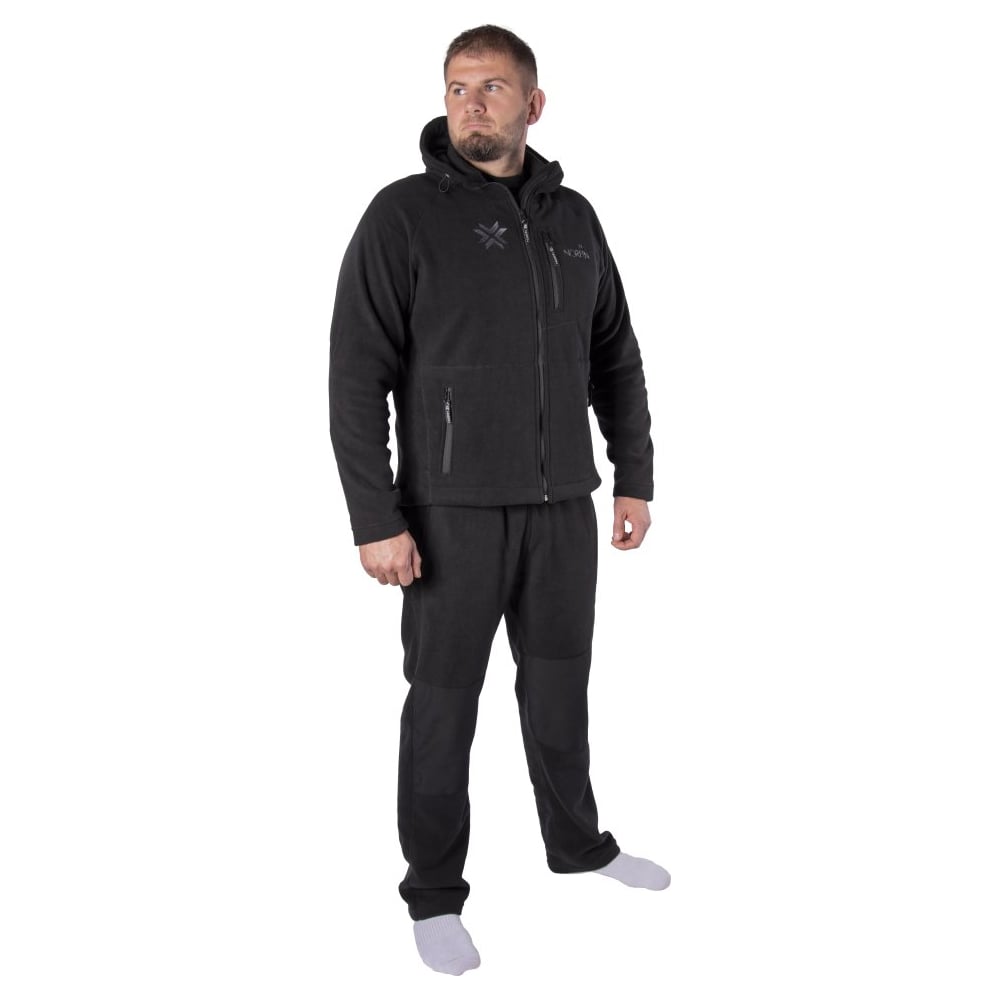 Изображение товара Демисезонный флисовый костюм NORFIN ALPHA BL 06 3XL мужской черный