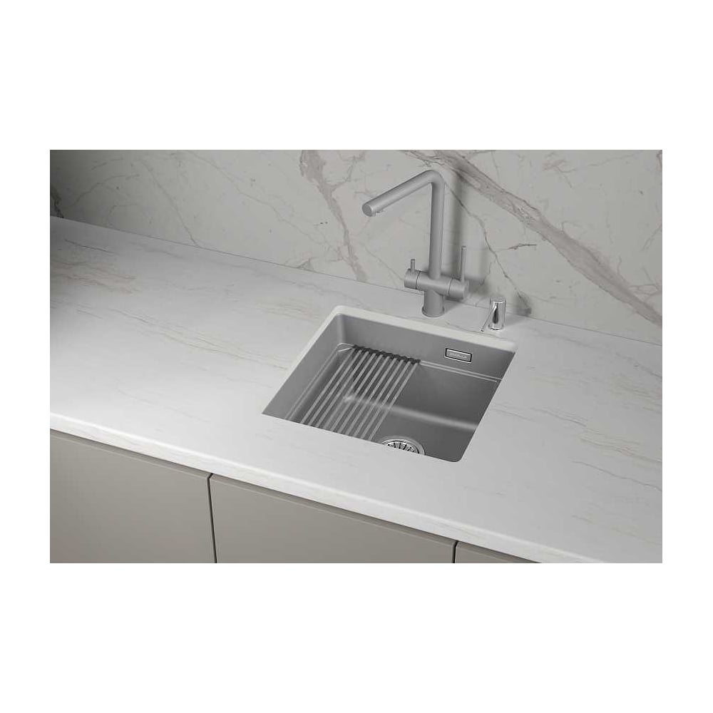 Изображение товара Кухонная мойка Granula KS кварц 4501iU встроенная квадратная