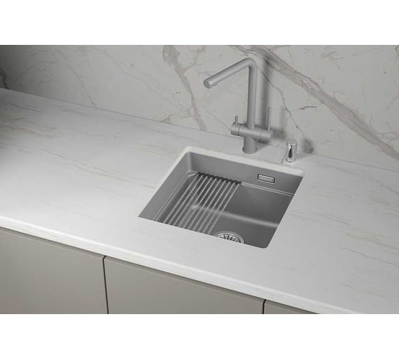 Изображение товара Кухонная мойка Granula KS кварц 4501iU, АЛЮМИНИУМ