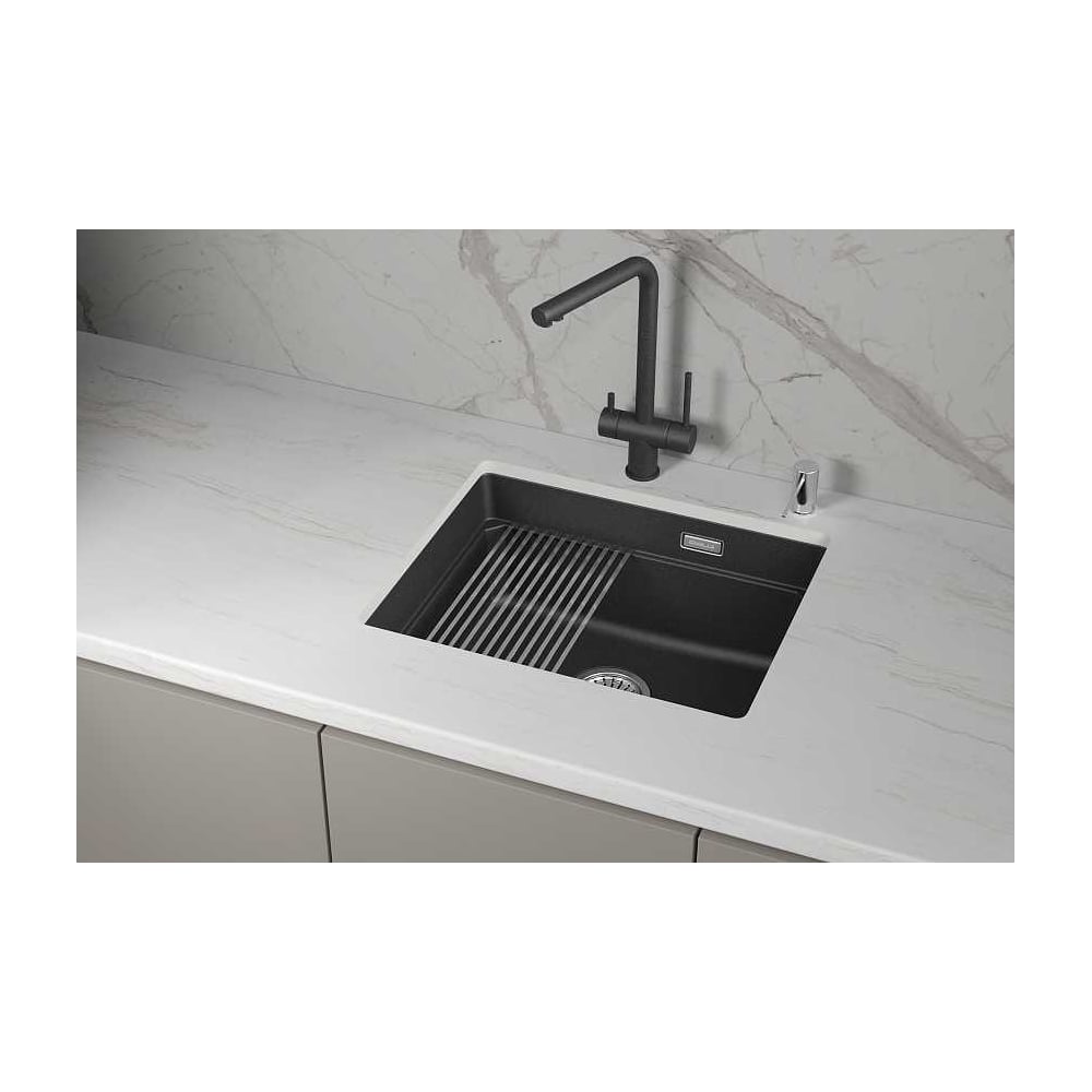 Изображение товара Кухонная мойка Granula KS кварц 5501iU черного цвета