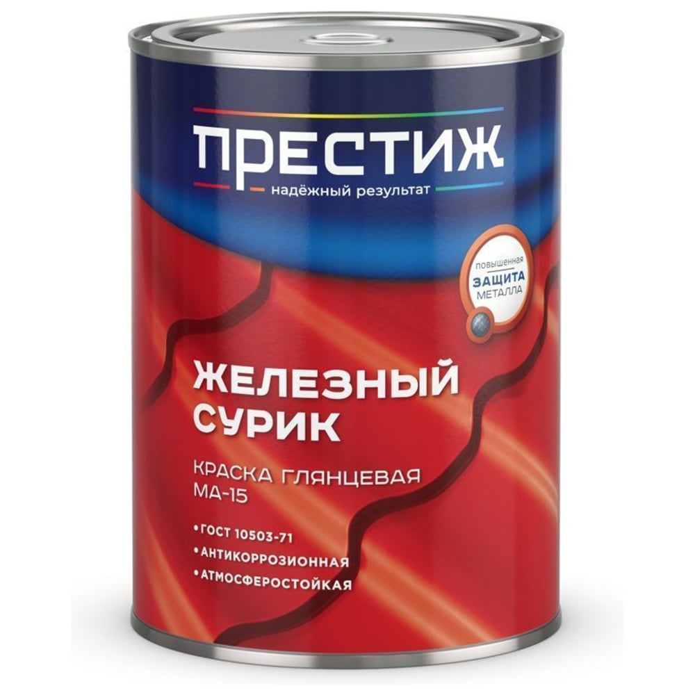 Изображение товара Масляная краска ПРЕСТИЖ МА-15 глянцевая, 0,9 кг, универсальная