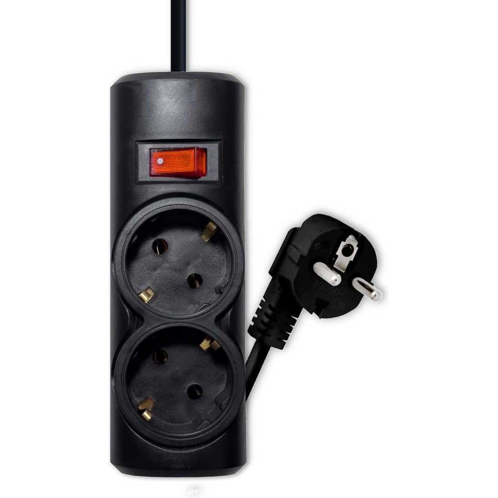 Изображение товара Профессиональный сетевой фильтр PROGIX PG248 с 3 розетками и длительным кабелем 7 м