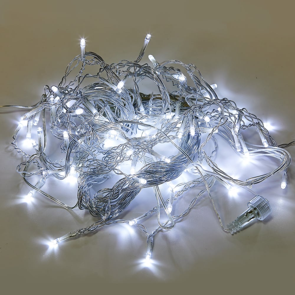 Изображение товара Бахрома уличное декоративное освещение Uniel ULD-B50006-880/TTK WHITE IP44