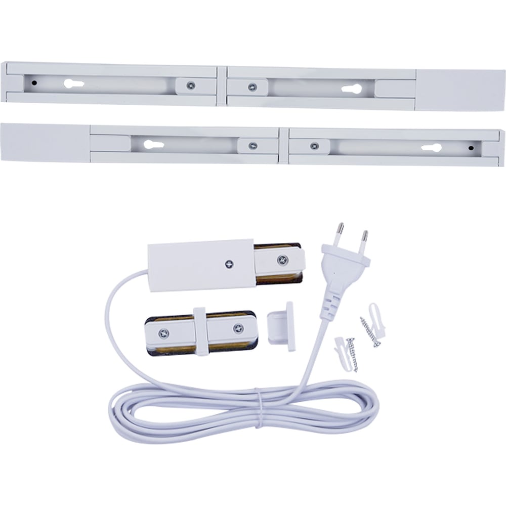 Изображение товара Шинопровод Uniel UBX-GS2 WHITE 50x2 SET03 для монтажа освещения