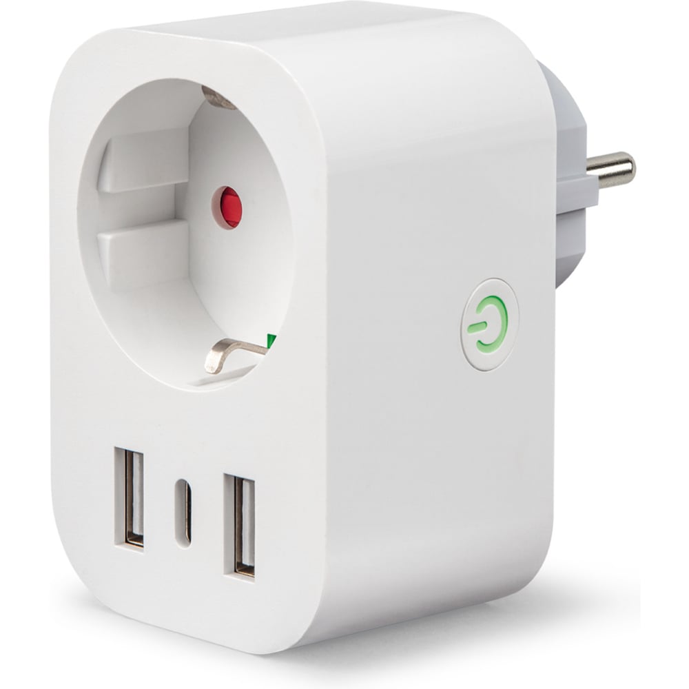 Изображение товара Розетка Uniel USH-A103 с WiFi и USB-портом для управления освещением