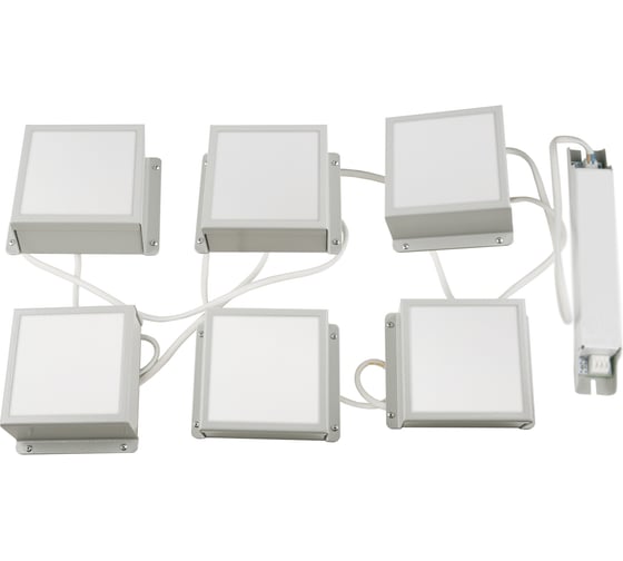 Изображение товара Светильник Uniel ULP-1010 42W/4000К IP40 GRILYATO OPAL WHITE KIT06 UL-00012448