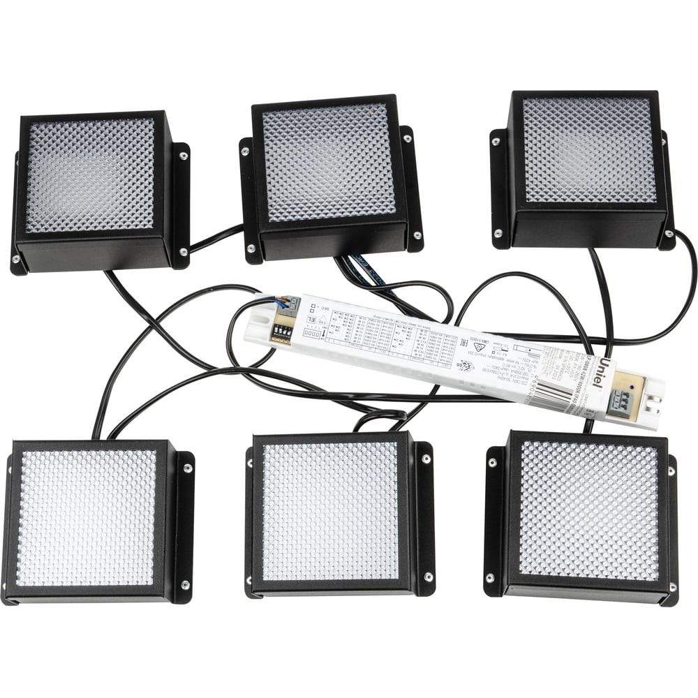 Изображение товара Встроенный светильник Uniel ULP-1010-42W/4000K IP54 квадратный белый