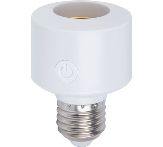Изображение товара Умный патрон-адаптер Uniel ULH-A180 E27/WF WHITE UL-00011712