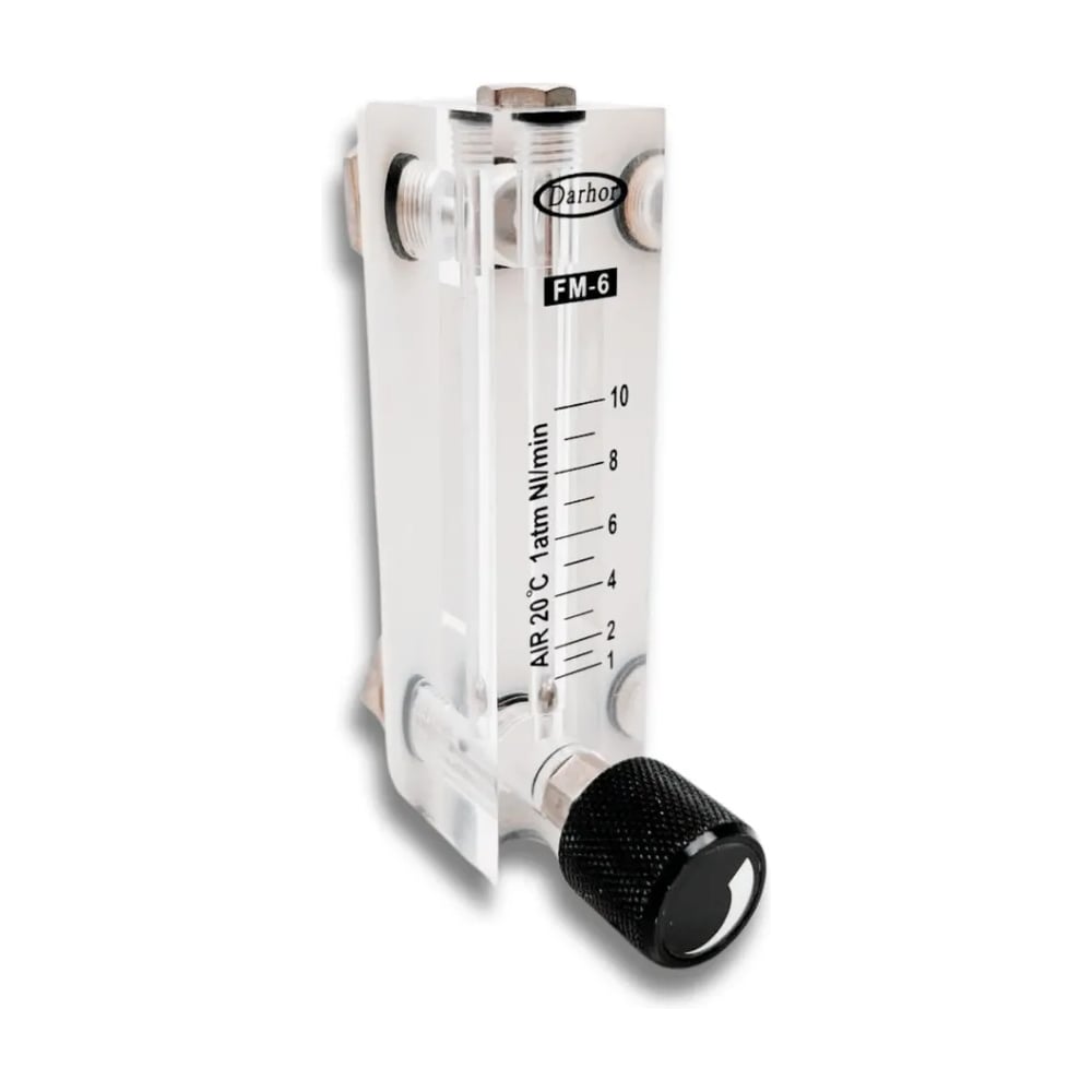 Изображение товара Ротаметр DELTAKIP DFG-6T с регулятором 1-10л/м