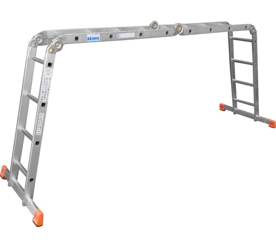 Изображение товара Шарнирная универсальная стремянка-трансформер Krause MONTO MULTIMATIC, 4х4 120649
