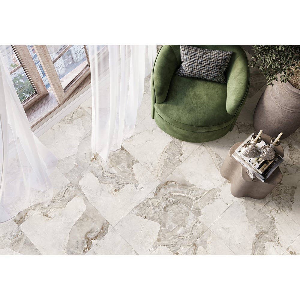 Изображение товара Керамогранит New Trend Seashell матовый 600x600х9,5 мм бежевый