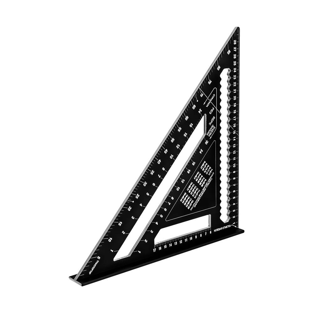 Изображение товара Многофункциональный столярный угольник КОБАЛЬТ 305 мм для точных измерений