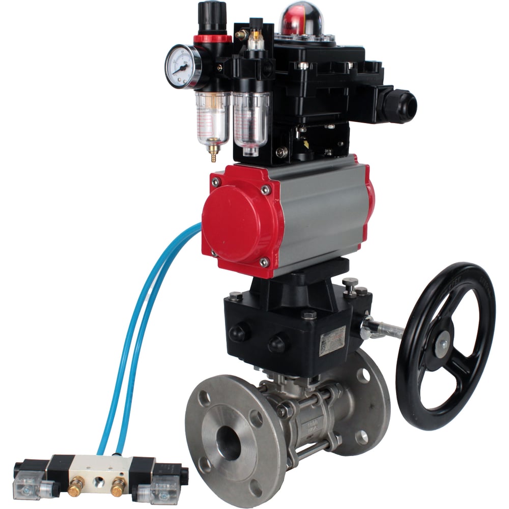 Изображение товара Кран DN.ru КШФПТ-ISO.304.180 Ду100 Ру16 WDVF