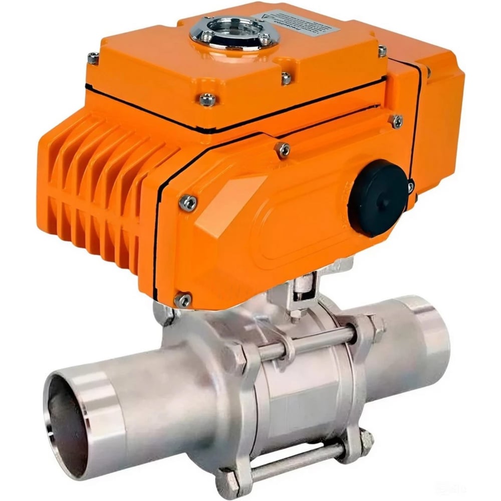 Изображение товара Кран шаровой DN.ru Ду20 1/4-оборотный электропривод 220В