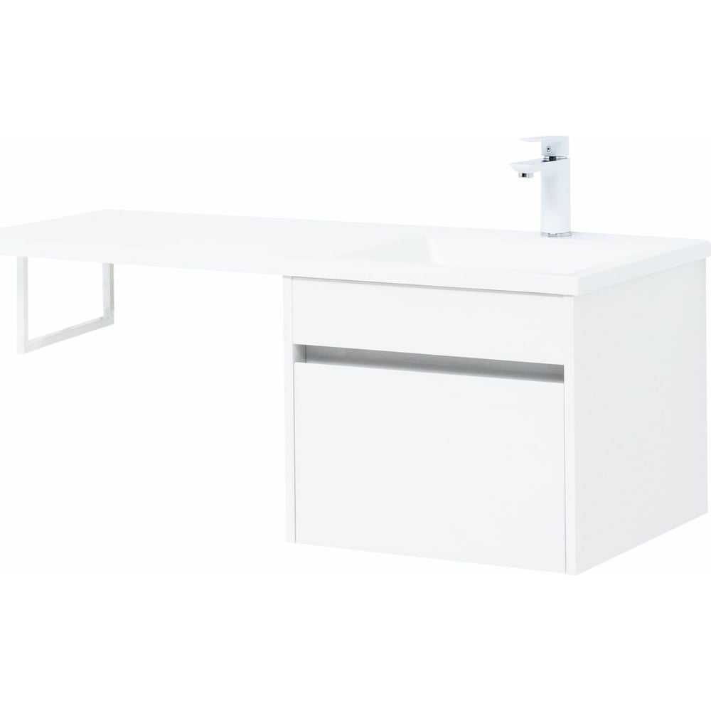 Изображение товара Подвесная тумба Aquanet Токио 48 с ящиком белый глянец