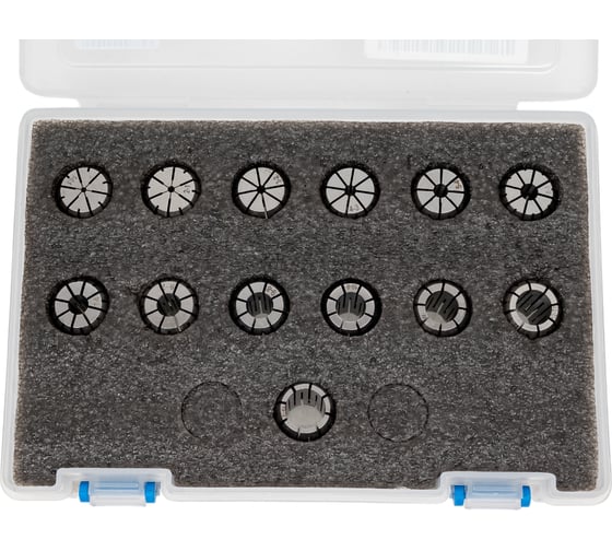 Изображение товара Набор цанговый ER20 (13 шт; 1-13 мм) Prosaers 20752