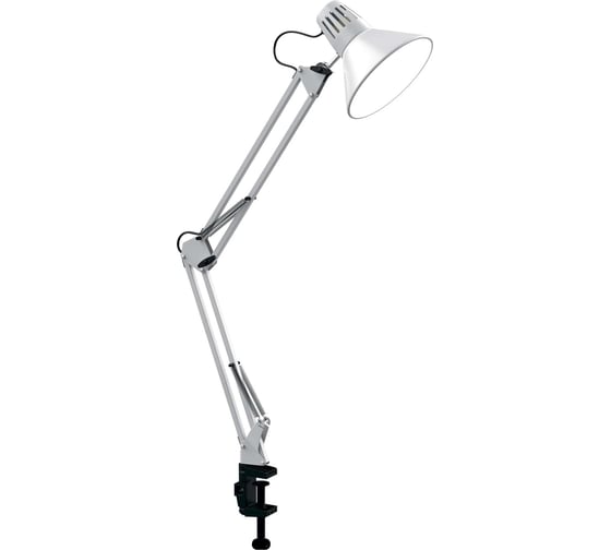 Изображение товара Настольный светильник Gauss модель GTL001 60W 220-240V E27 белый струбцина 1/16 GT0011