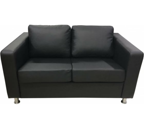 Изображение товара Диван Мягкий офис Ватсон с механизмом двухместный черный ВТС201ЧН_MH